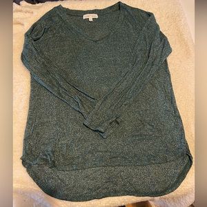 Long sleeve, dark green size extra-large top